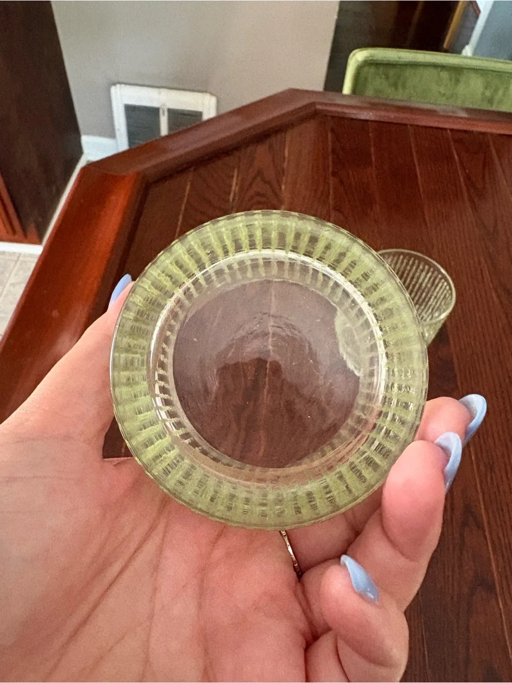 Vintage Mid Century Icicle Glasses